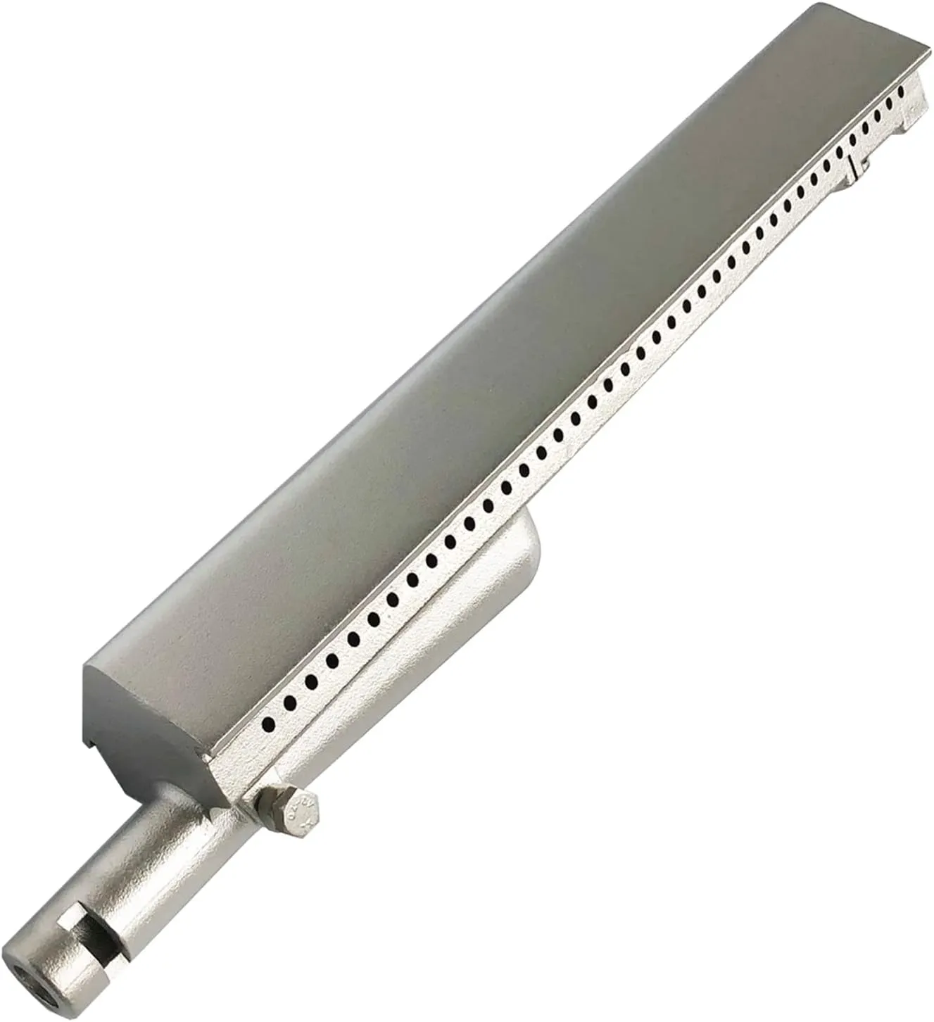 𝙐𝙥𝙜𝙧𝙖𝙙𝙚𝙙 SS304 3 Pack 13 3/4“ Heavy Duty Cast Stainless Steel BBQ Grill Burners Replacement Parts for Charbroil, Centro, Front Avenue, Costco Kirkland, Thermos Gas Grills. Save Your Old Grill