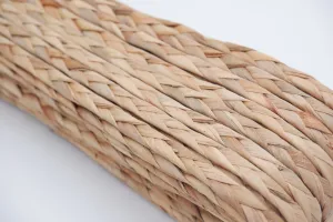 10mm natural water hyacinth rope, Braided Rope, Seagrass cord, Rope Plant Basket, rug rope, braided rope lace, braided hyacinth