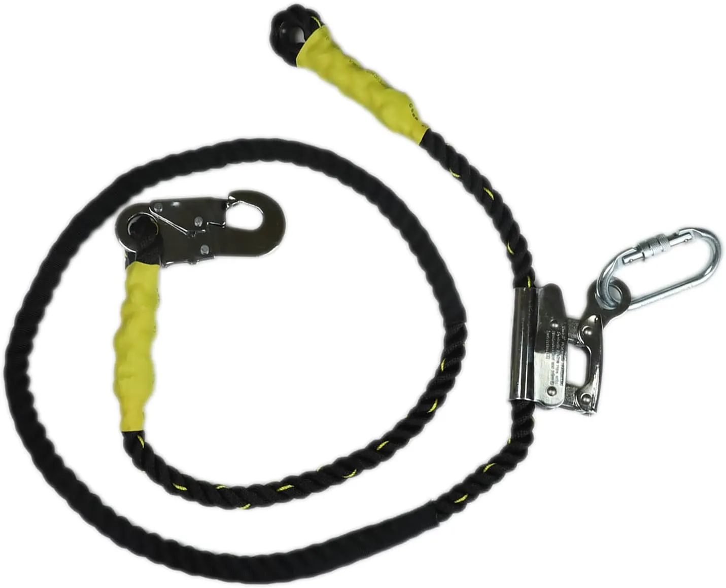 12FT Flipline Adjustable Lanyard RTOVZON Tree Climbing Lanyard for Climbing Trees, Fall Protection Flip Line Kit, Tree Climbers