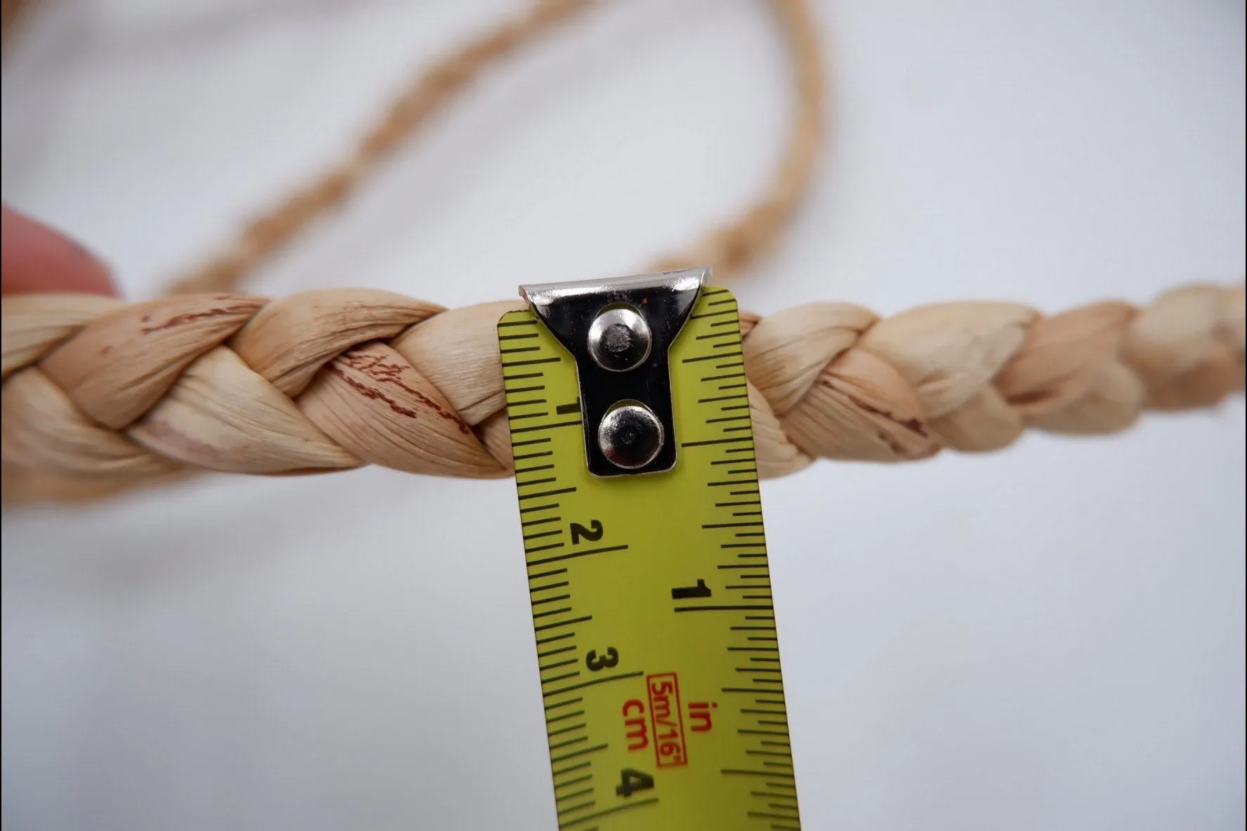 12mm Braided Rope, natural water hyacinth rope, 1/2 inches water hyacinth rope, natural rope for furniture, Seagrass rope