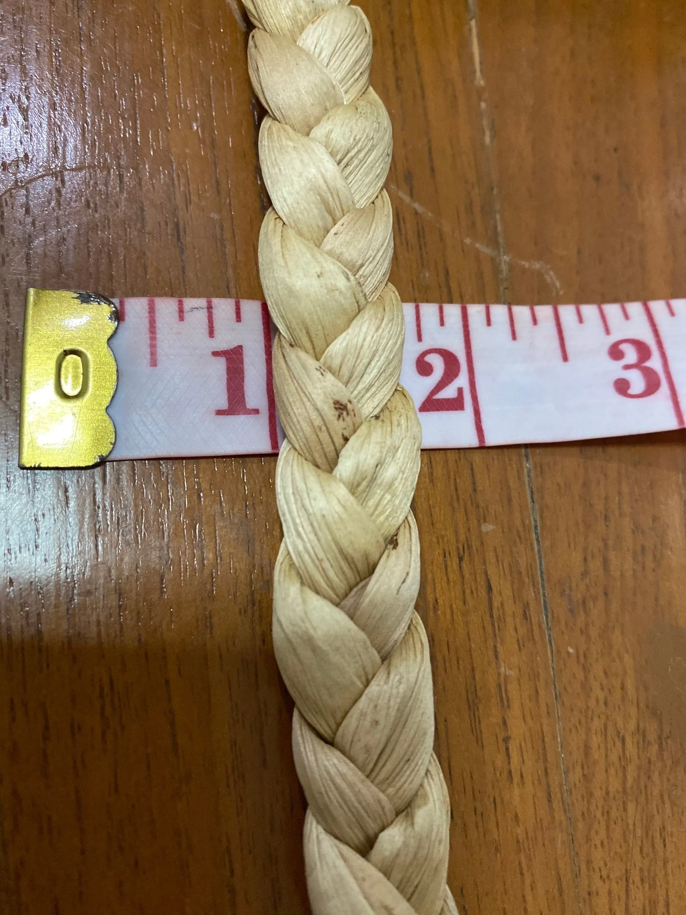 12mm Braided Rope, natural water hyacinth rope, 1/2 inches water hyacinth rope, natural rope for furniture, Seagrass rope