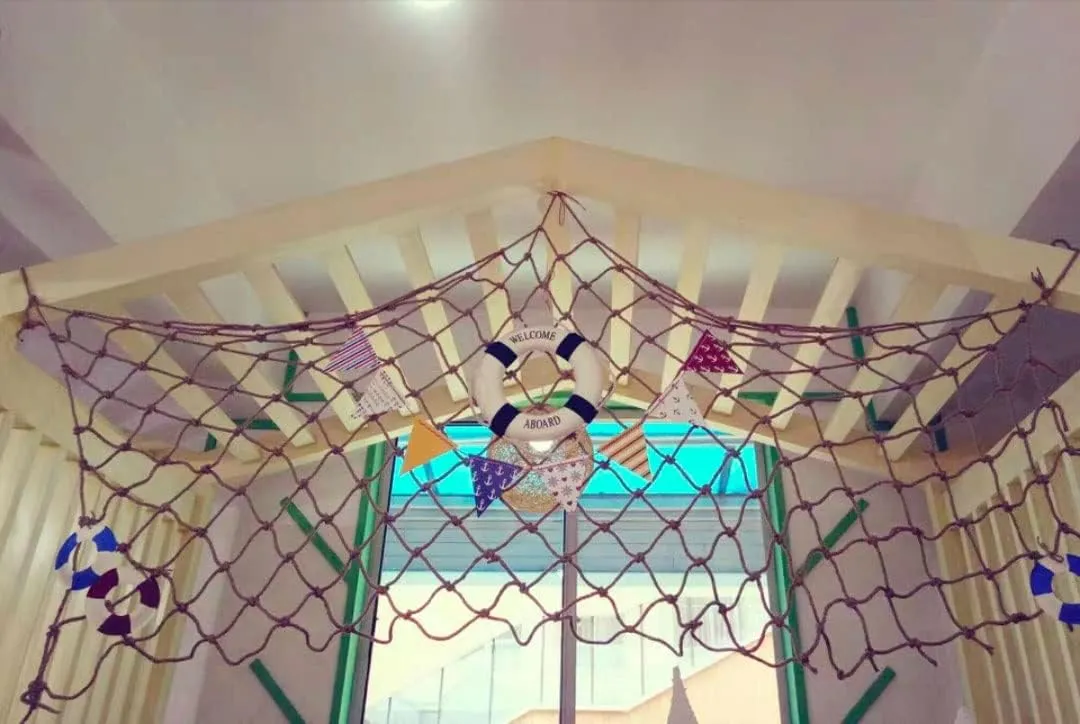 12mm Safety Netting for Playground Fence and Balcony - Child/Pet Fall Protection Mesh with Reinforced Jute Rope, Stair Banister Guard and Trellis Grid System
