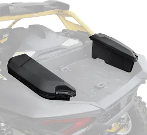 13.5L Rear Side Bed Cargo Boxes for Can-Am Maverick R, Waterproof Poly Cargo Storage Boxes Tool Bin Organizer for Can Am Maverick R X RS 2024  Accessories, Replace #715007372, 2PCS