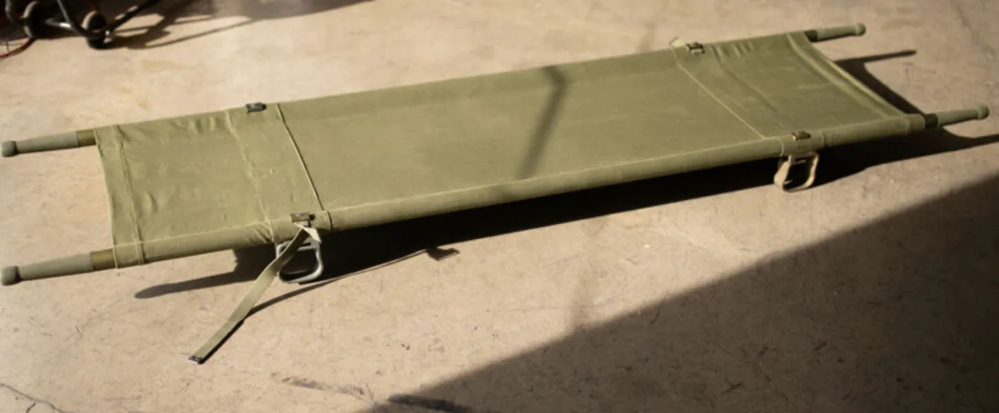 1960's First aid military Stretcher, Canadian - NEW (Wholesale)