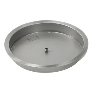19" Drop In Burner Pan. ROUND