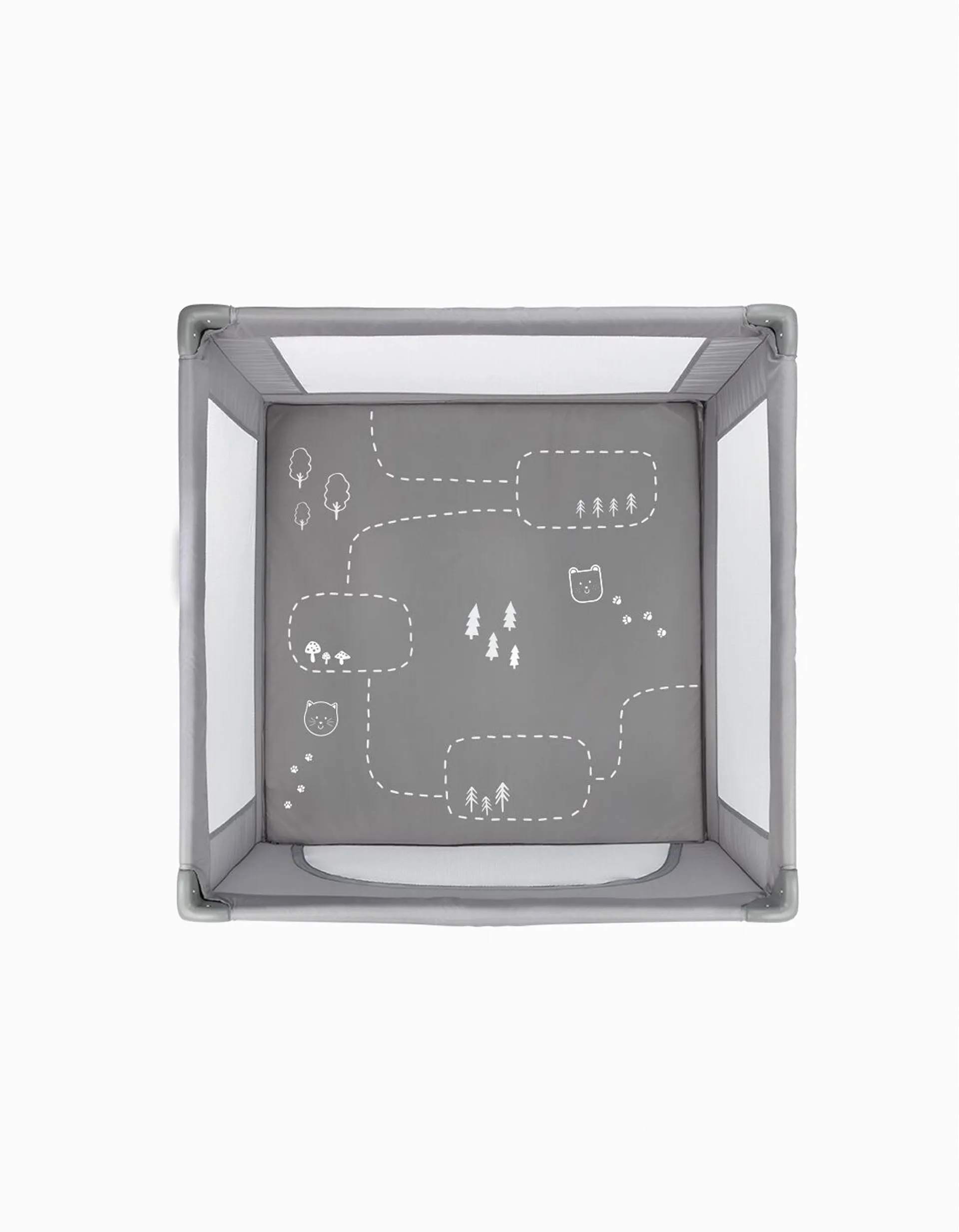 2 In 1 Playpen Bebe Confort Adonis, Mineral Grey