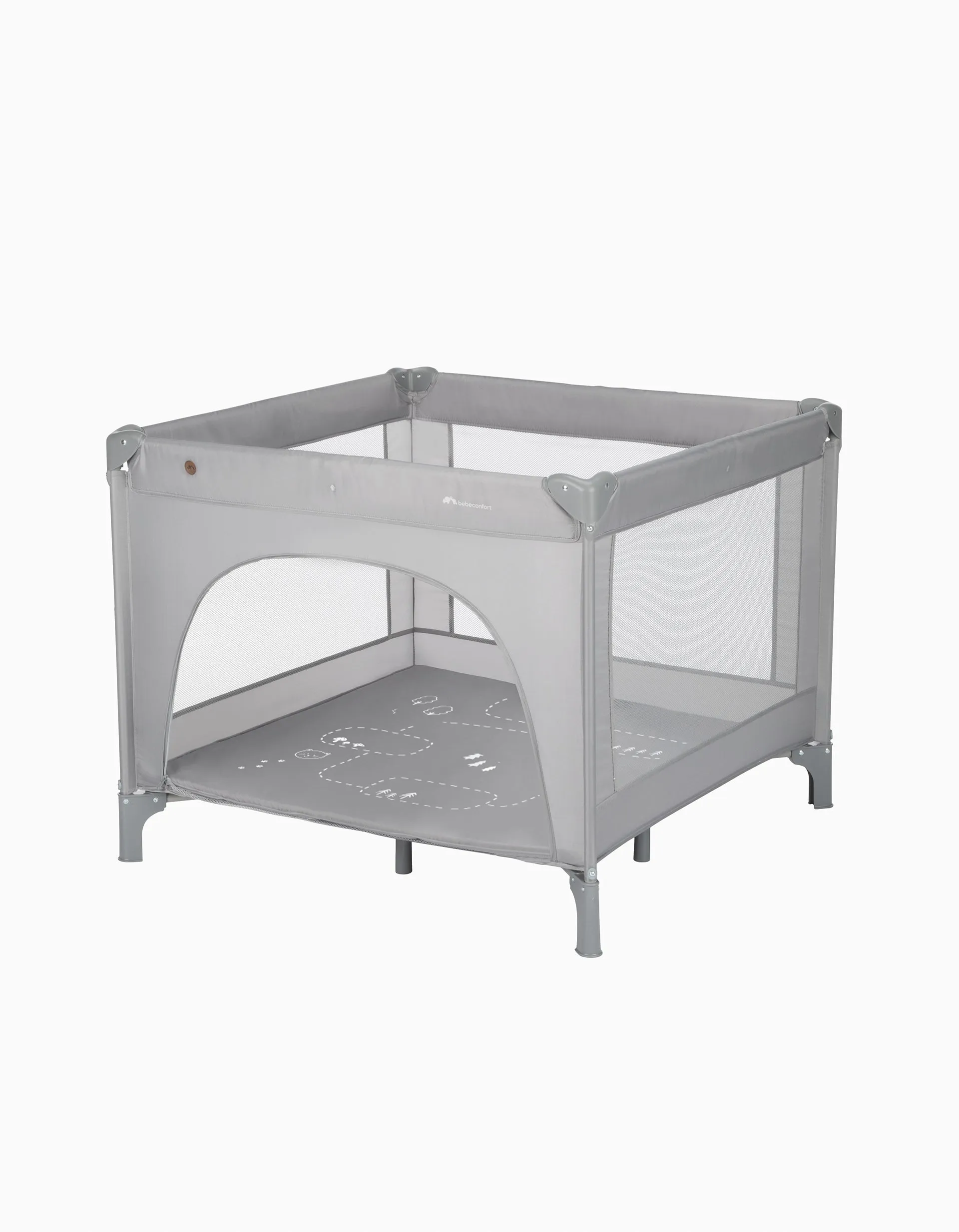 2 In 1 Playpen Bebe Confort Adonis, Mineral Grey