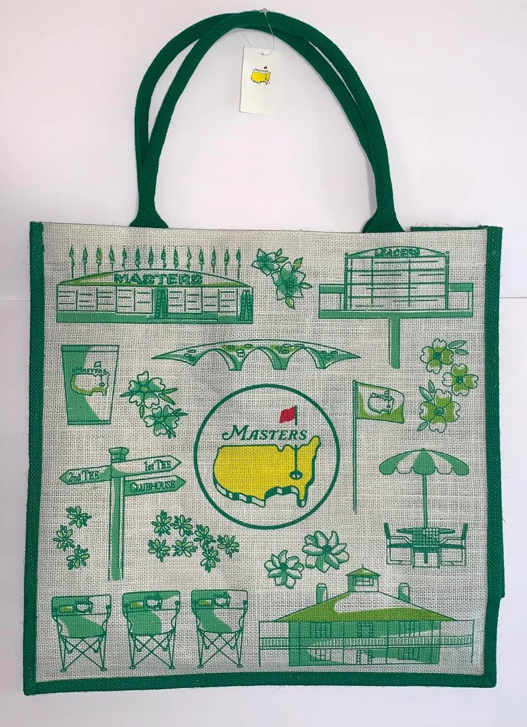 2025 Masters golf Jute Bag Large Augusta bag new