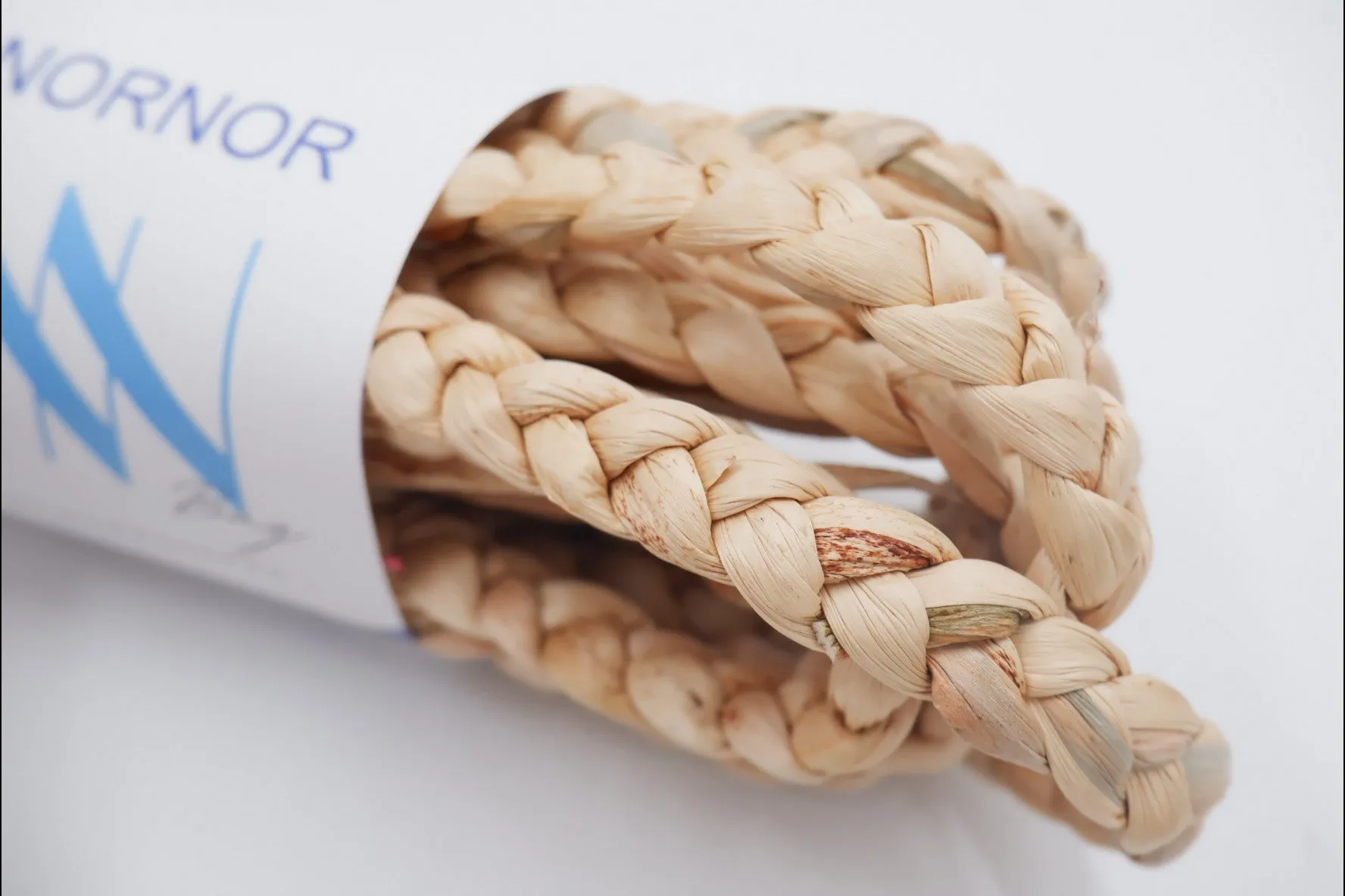 20mm natural waterhyacinth rope, rug rope, natural rope for furniture, water hyacinth rope for Cat Scratching