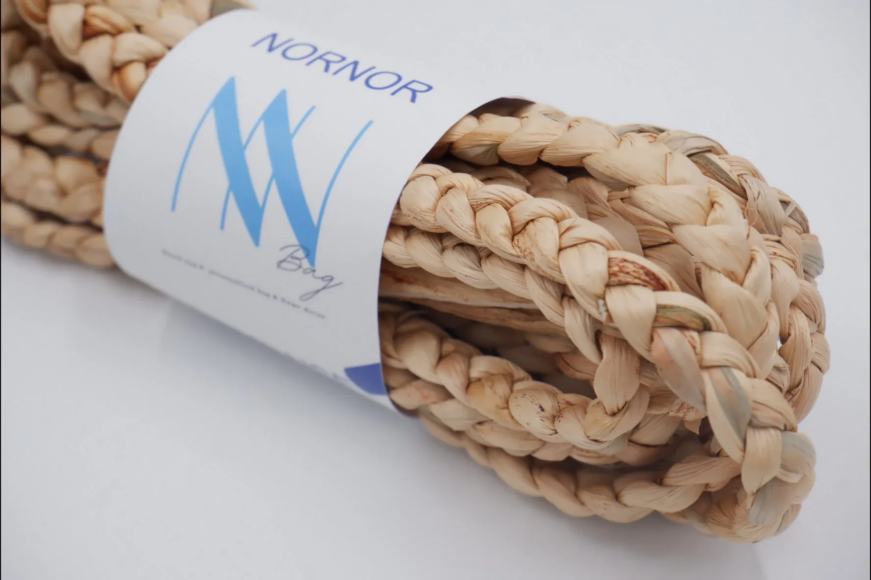 20mm natural waterhyacinth rope, rug rope, natural rope for furniture, water hyacinth rope for Cat Scratching