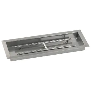 24" x 8" Drop in Pan. Rectangular