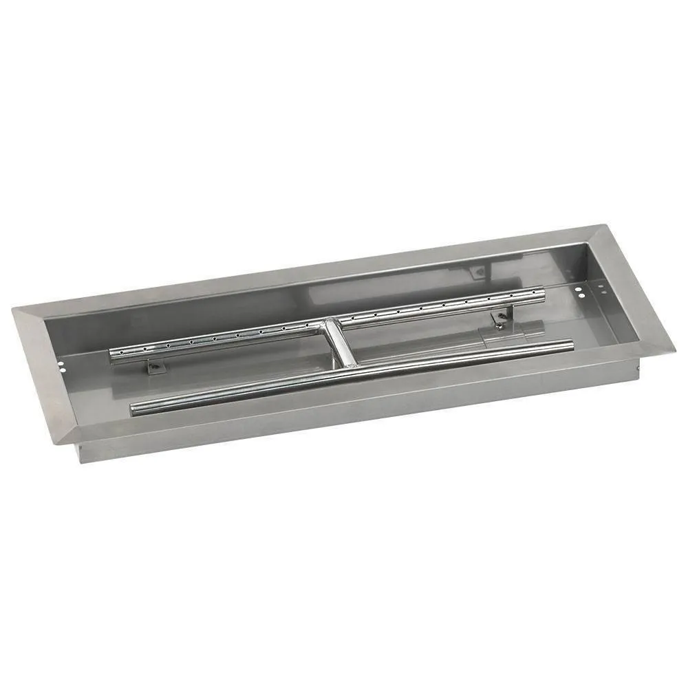 24" x 8" Drop in Pan. Rectangular