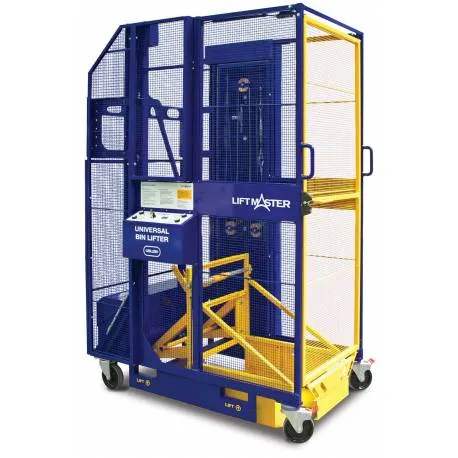 250kg Heavy Duty Powered Wheelie Bin Tipper, Universal Bin Lifter
