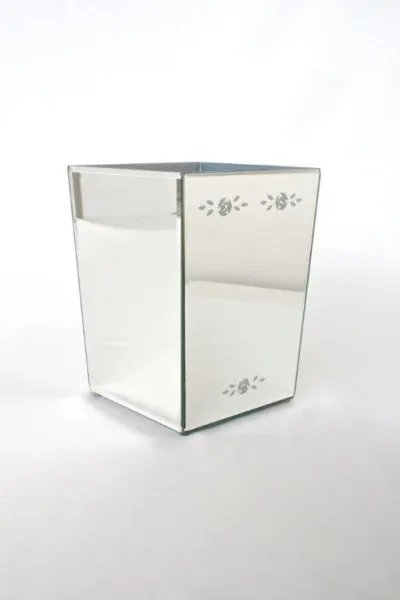 26cm Mirrored Bin