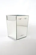 26cm Mirrored Bin