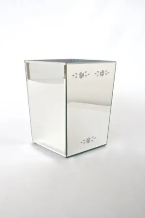 26cm Mirrored Bin