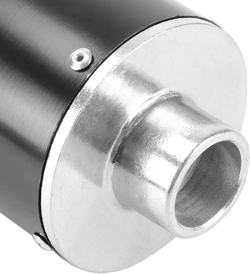 28mm 1.1" Exhaust Muffler Silencer Motorcycle Pipe for 50cc 70cc 90cc 110cc 125cc CRF50 XR50 KLX Coolster SSR Thumpstar TTR YCF Lifan Apollo Chinese Pit Trail Dirt Bike Mini Bike Motocross Parts Blue