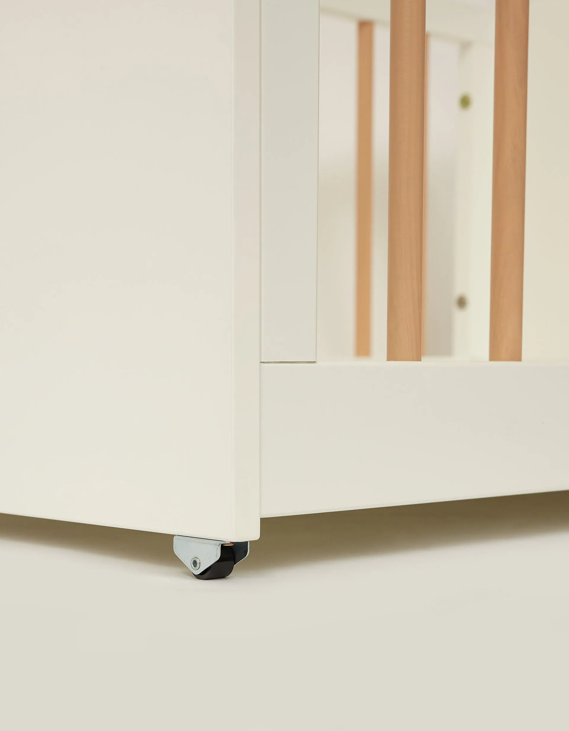 3 In 1 Nature/White Cot Zy Baby