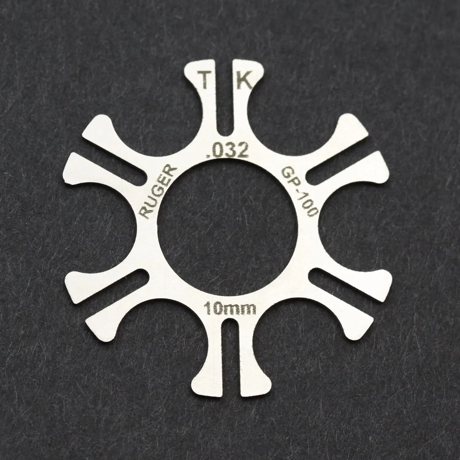 3 Moon Clips - Premium Moon Clip for GP100 10MM Match Champion Revolver | Speedy Stainless Steel Moon Clips for Easy Loading and Unloading | Made in USA