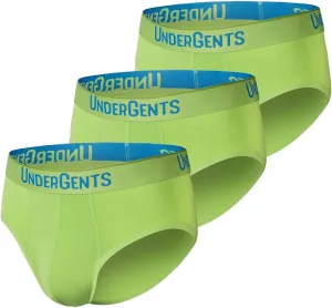 3-Pack Men's Brief Underwear CloudSoft Fabric with Cooling Modal