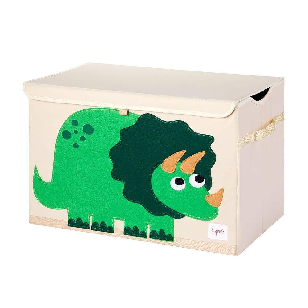 3 Sprouts Collapsible Toy Chest Storage Bin Bundle w/ Dinosaur   Whale (2 Pack)