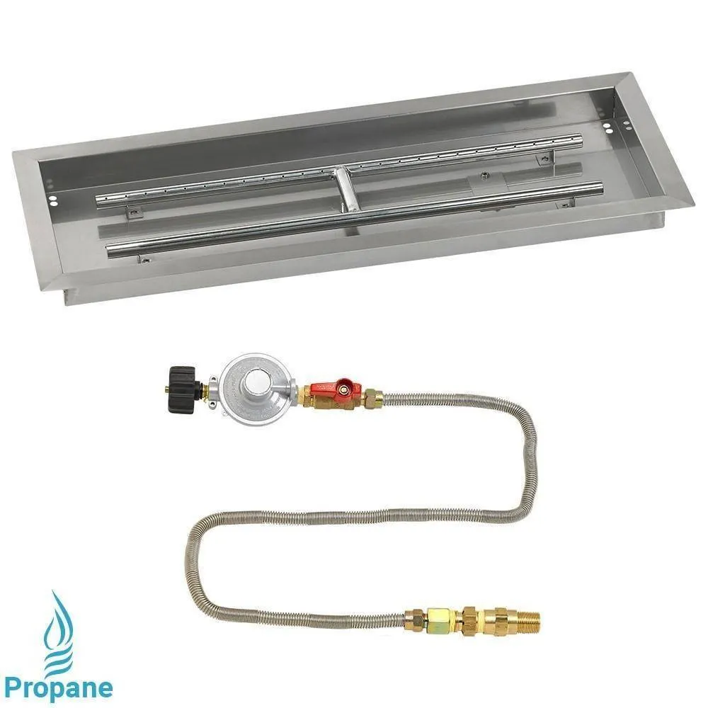 30" x 10" Drop in Pan. Rectangular. Match Light