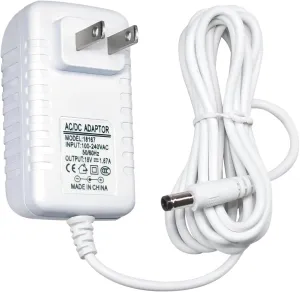 30W Power Adapter Charger for Echo ((4th/3rd Gen), Show 10/8/2, Plus2nd Gen, 6.5 Feet Power Cord Replacement,White