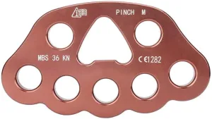 36KN Climbing Rigging Plate with 8 Holes Multiple Anchor Plate for Rock Climbing Mountaineering Equipment