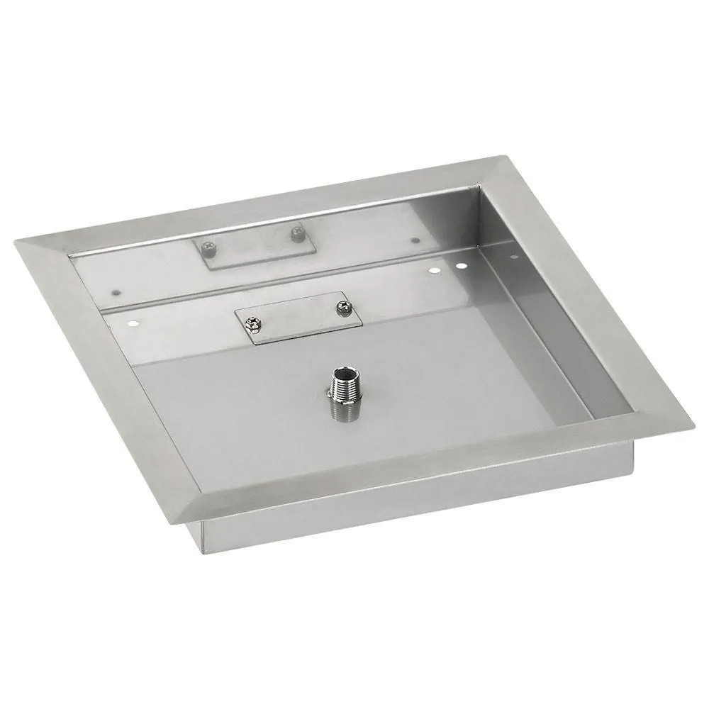 36" Drop in Burner Pan. Square