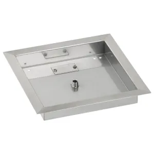 36" Drop in Burner Pan. Square