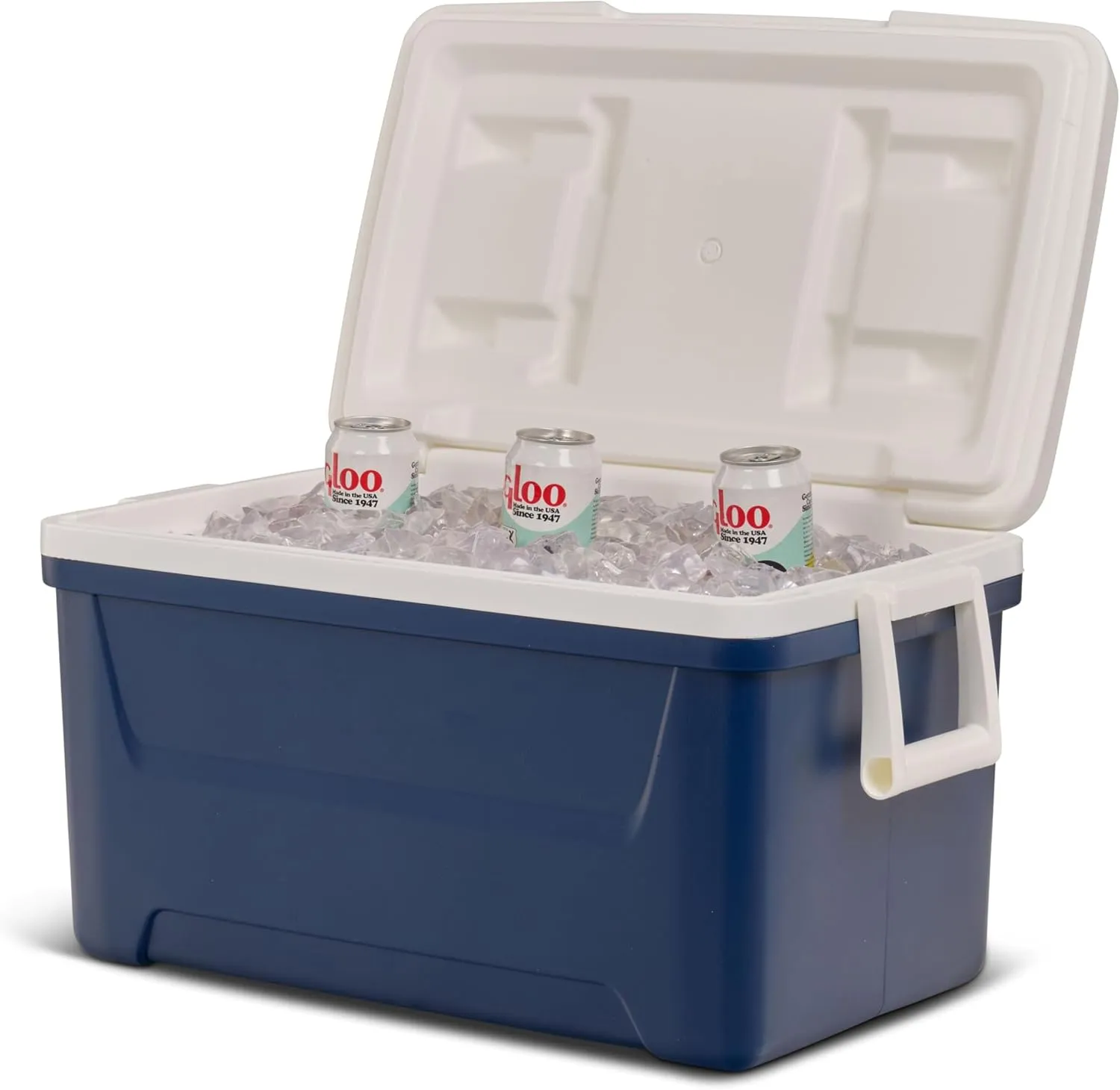 48 QT Ice Chest Cooler, Large Picnic Bag with Handles,cans Cooler,Easy for Camping/Travel/Beach/Kayak/car