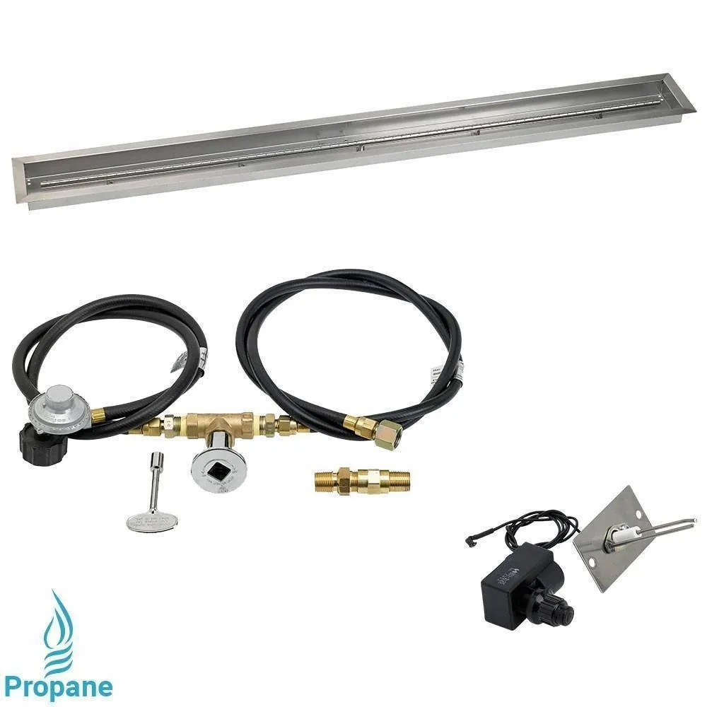 48" x 6" Drop in Pan. Linear. Spark Ignition