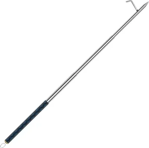 49 Inches Fire Poker for Fire Pit Outdoor, Extra Long Campfire Poker Blower, Stainless Steel Fireplace Tools Indoor