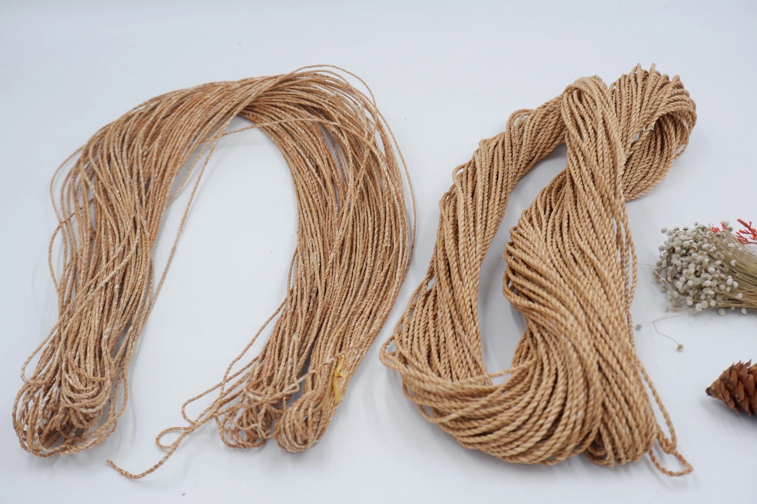 4mm Twisted Rope, natural water hyacinth rope, Decorating Weddings, Custom Rope, water hyacinth cord, Sea grass cord