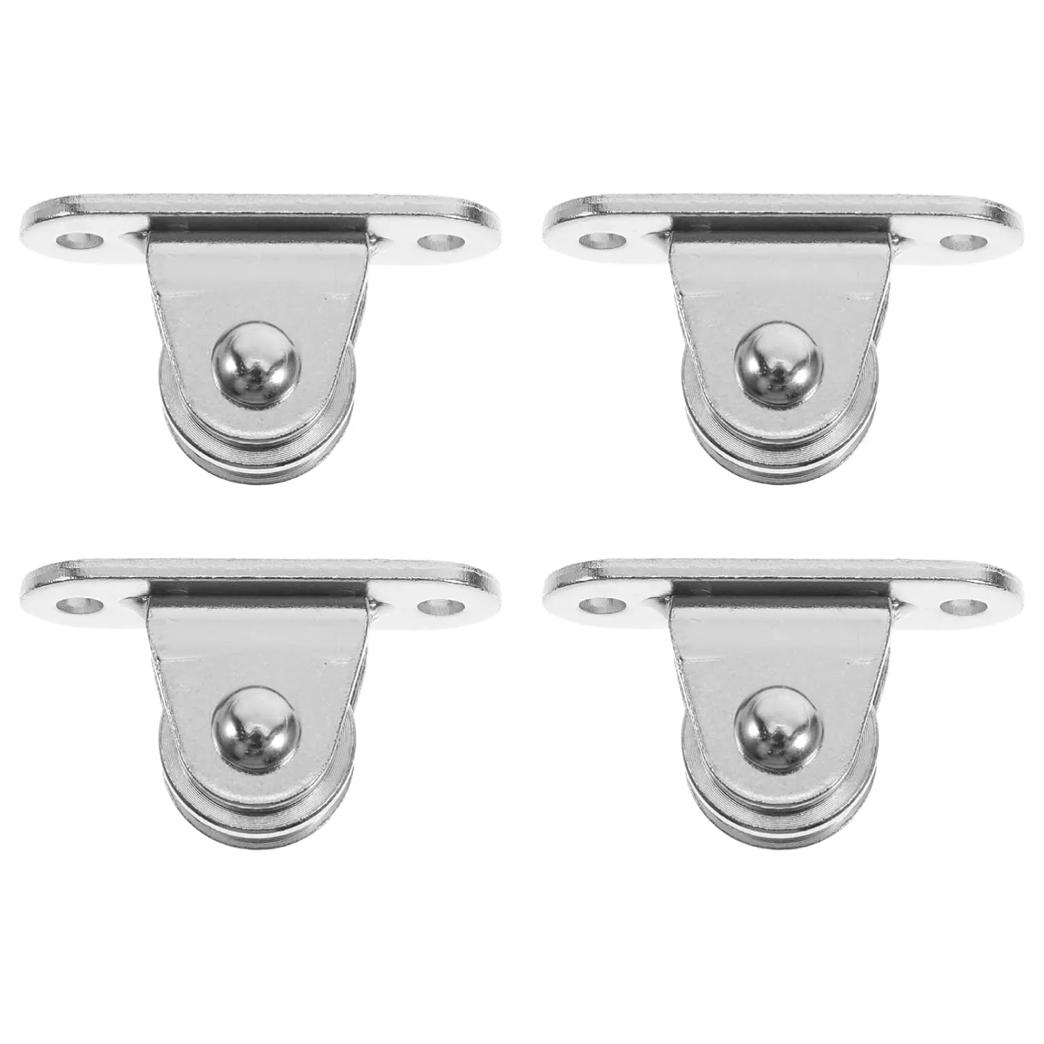 4Pcs Silent Pulley Wheel Bearing for Ceiling Mount Rope Pulley System for Home Gym Smooth Traction and Climbing Applications and Efficient Design