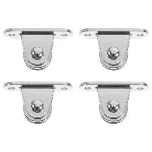 4Pcs Silent Pulley Wheel Bearing for Ceiling Mount Rope Pulley System for Home Gym Smooth Traction and Climbing Applications and Efficient Design