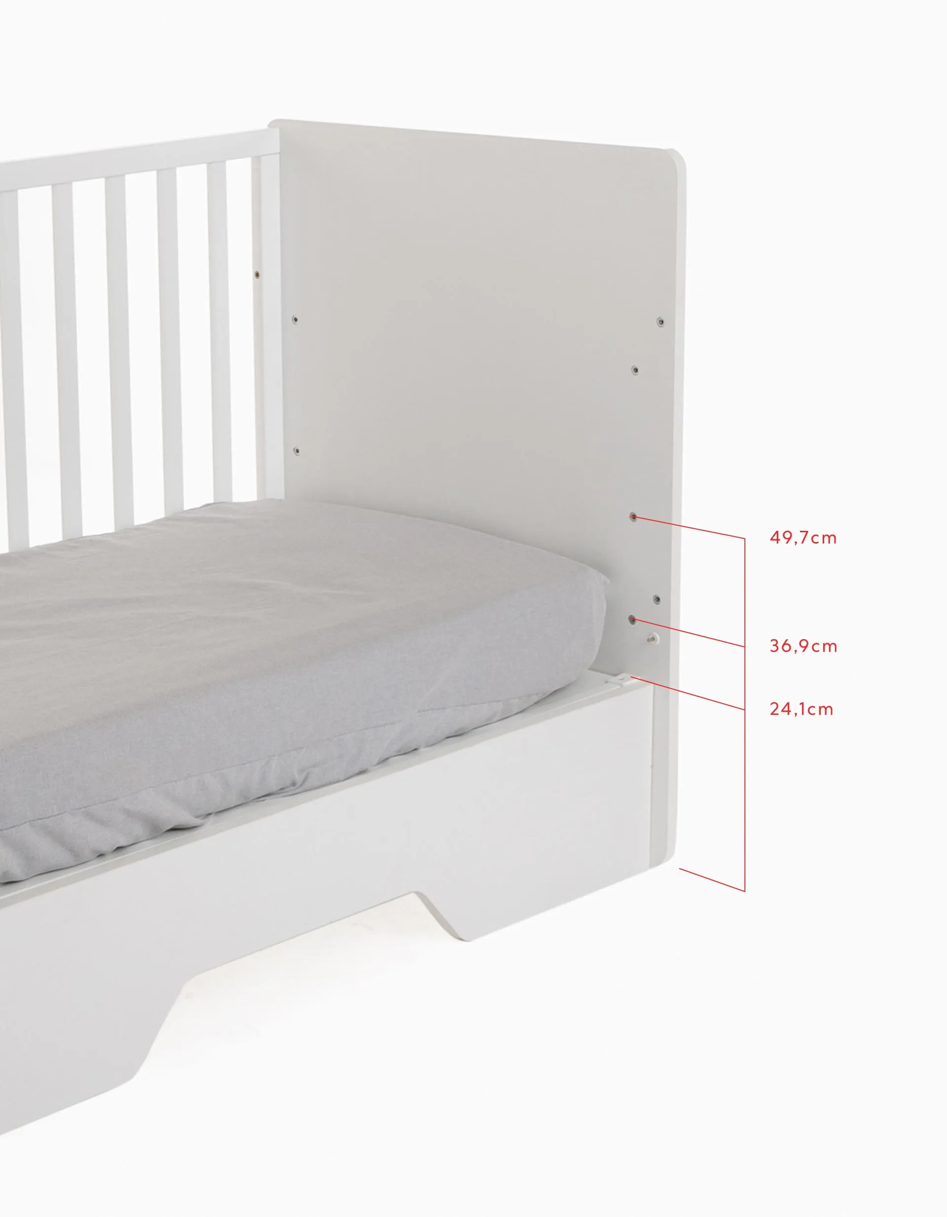 5-In-1 Cot, 120X60 Cm By Zy Baby