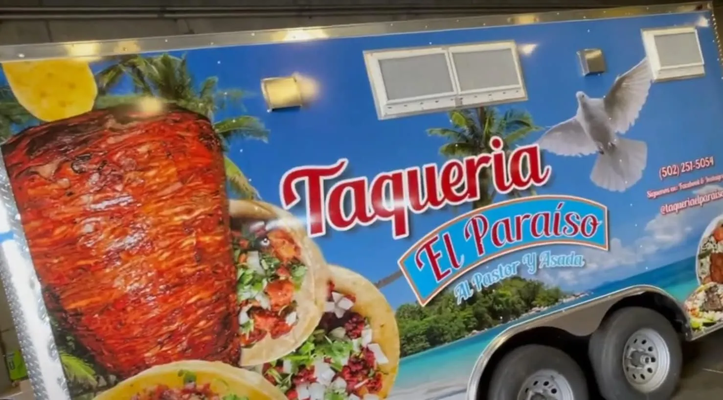5' Integrated Exhaust Hood & Fan System with Kidde Fire Suppression | Patent Pending Low Box Vent Hood with Single Exhaust Fan Louver for Food Concession Trailer | Food Truck Equipment Made in USA