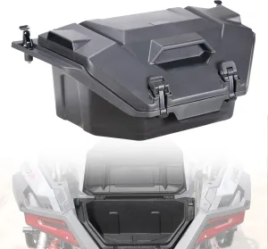 A & UTV PRO 36 QT Rear Cargo Box Compatible with 2022 2023 2024 Polaris RZR PRO R/Pro R 4, Waterproof Dust Resistant Storage Bin Bed Tool Box Accessories, Replace OEM # 2884236