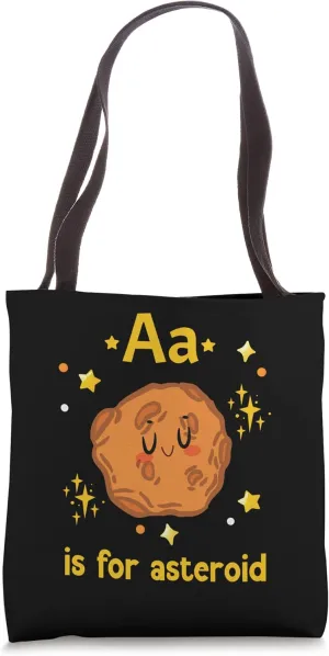 Aa Is For The Asteroid Meteor Rock Asteroid Tote Bag