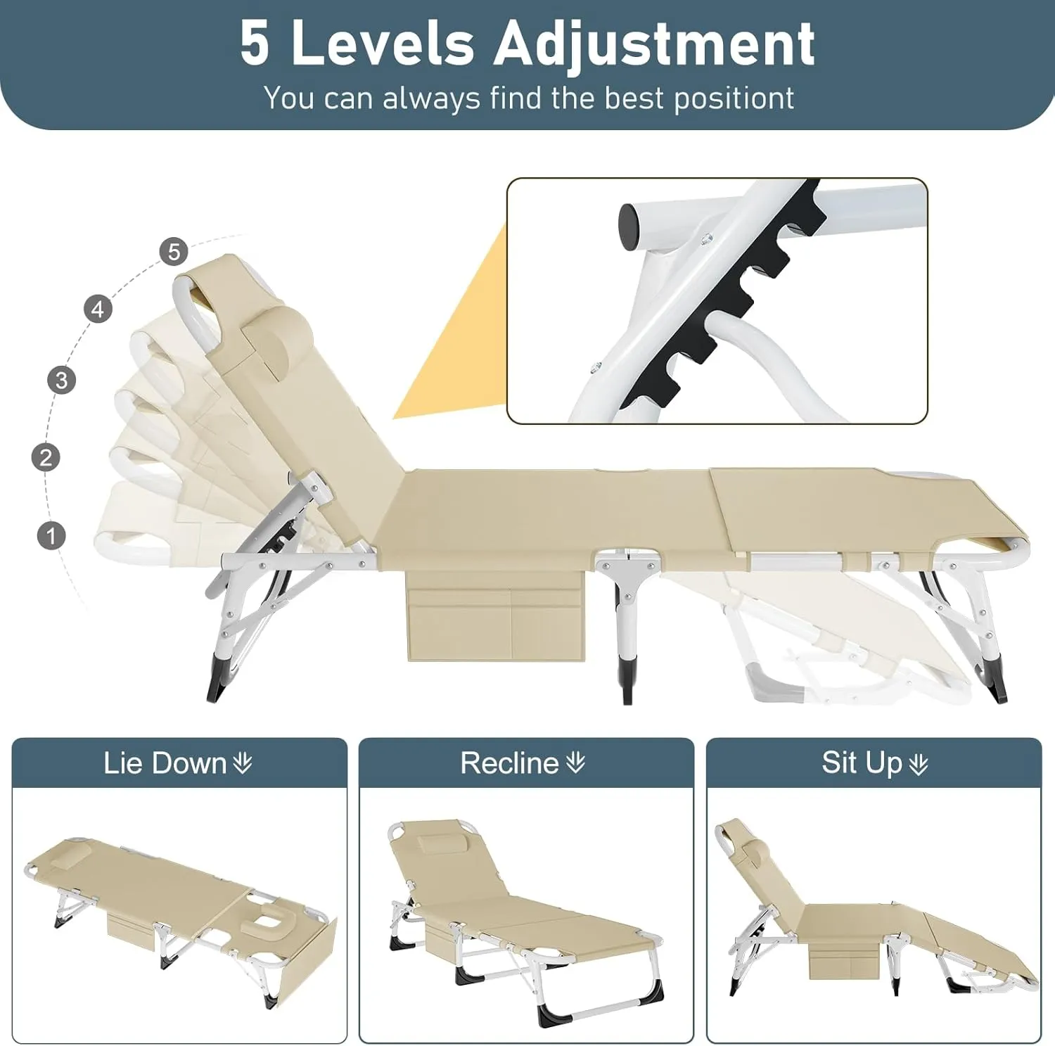 ABORON 2PK Folding Camping Cot for Adults, Heavy Duty 3-in-1 Bed for Guest Sleeping, Adjustable Double-Layer 1200D with Mattress & Carrying Bag for Home, Office, Vacation, Hospital Use