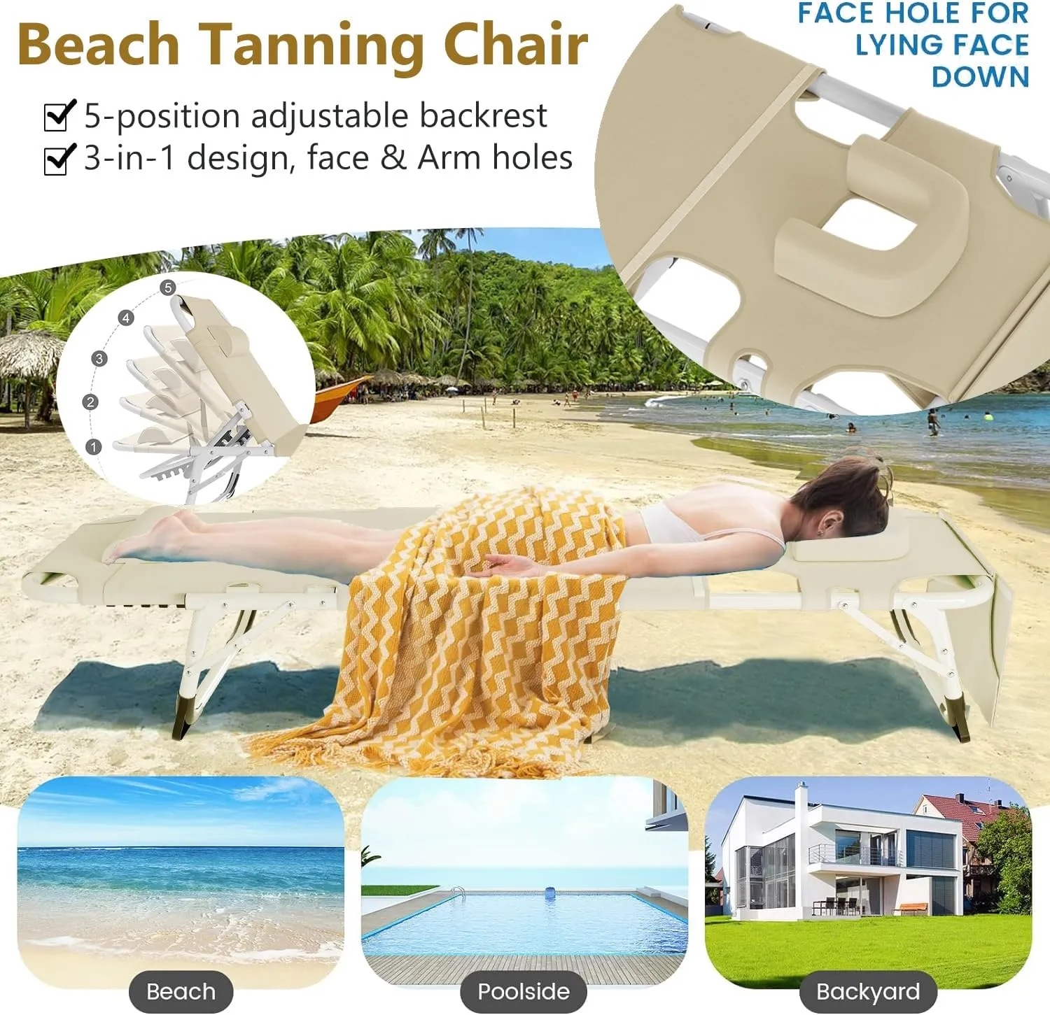 ABORON 2PK Folding Camping Cot for Adults, Heavy Duty 3-in-1 Bed for Guest Sleeping, Adjustable Double-Layer 1200D with Mattress & Carrying Bag for Home, Office, Vacation, Hospital Use