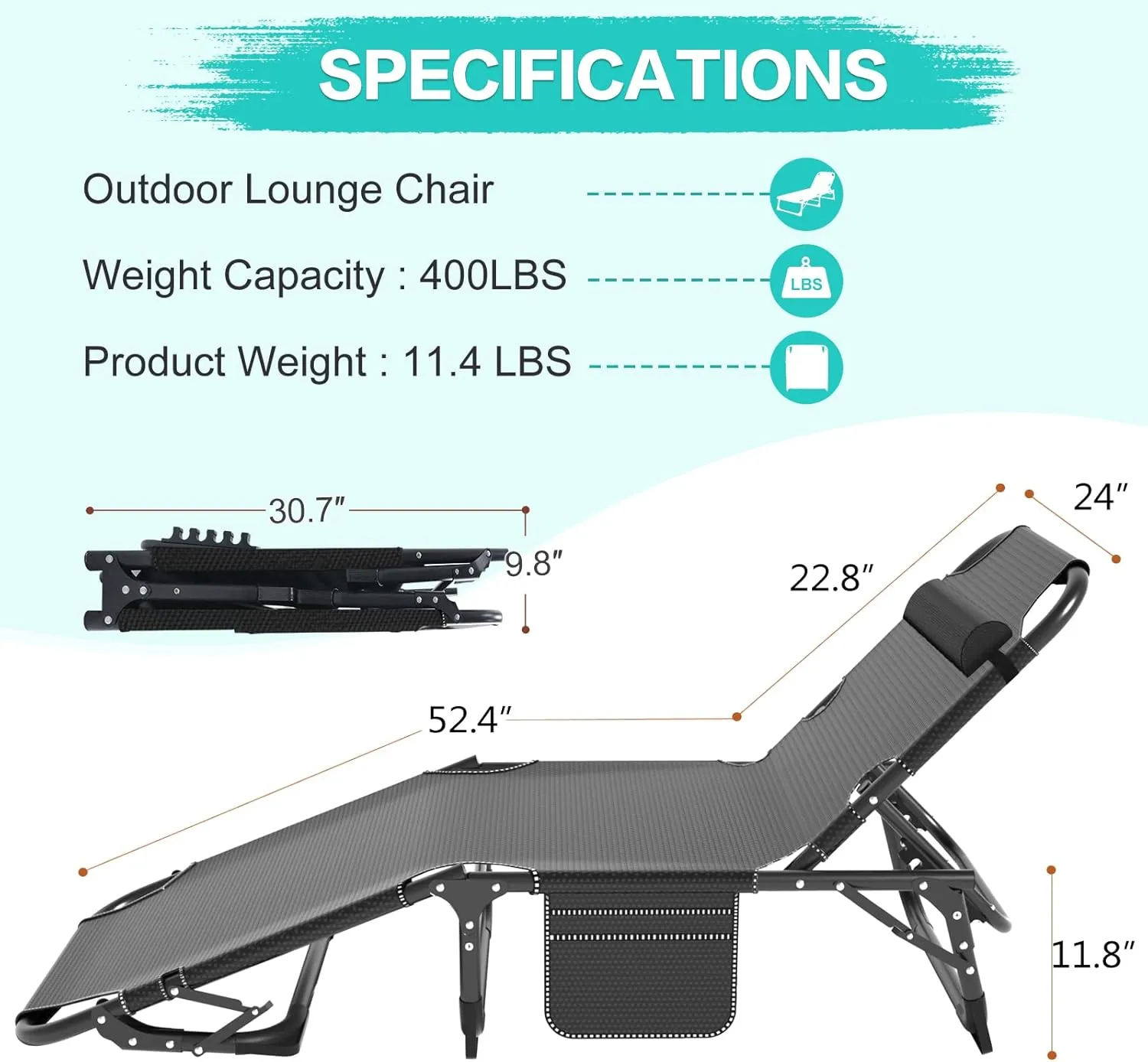 ABORON Folding Camping Cot for Adults, Heavy Duty 3-in-1 Bed for Guest Sleeping, Adjustable Double-Layer 1200D with Mattress & Carrying Bag for Home, Office, Vacation, Hospital Use