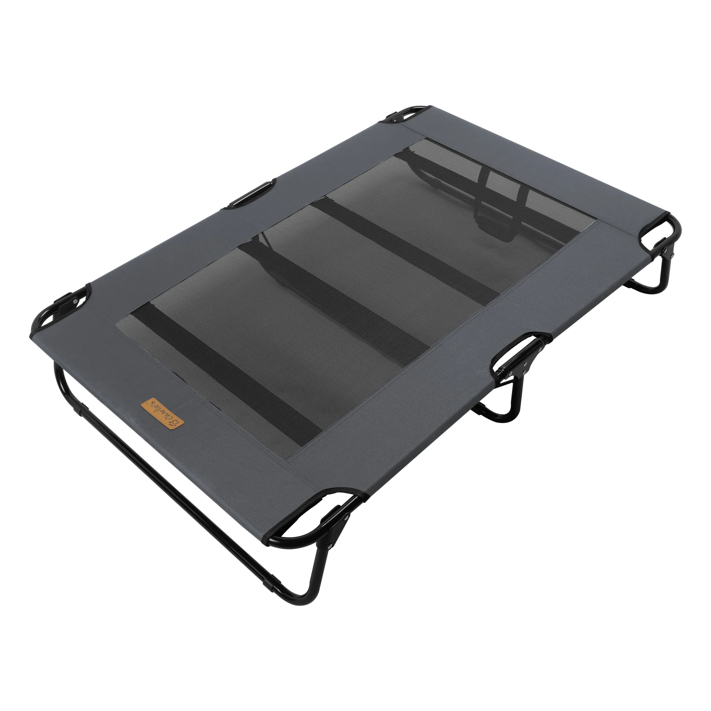 Adventure Foldable Travel Pet Cot Grey