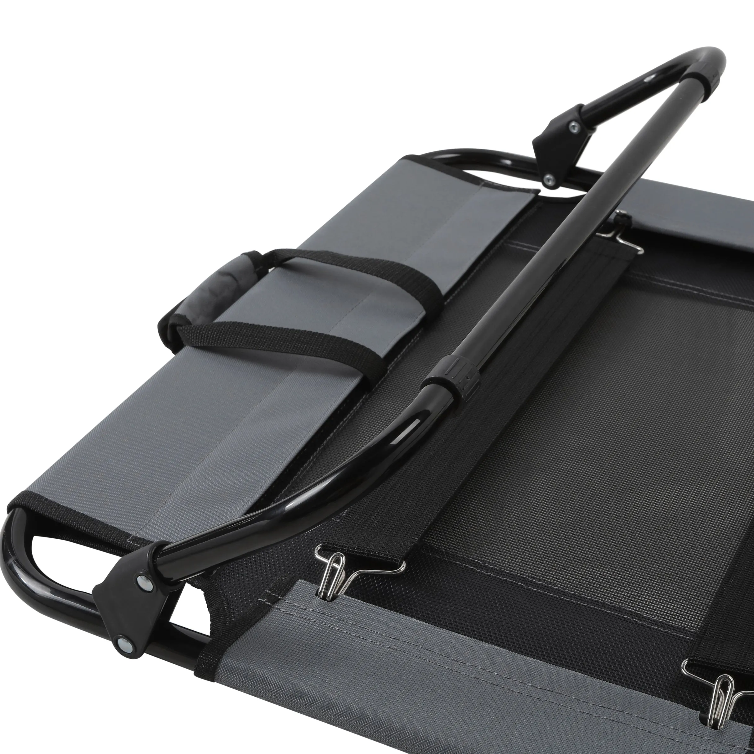Adventure Foldable Travel Pet Cot Grey