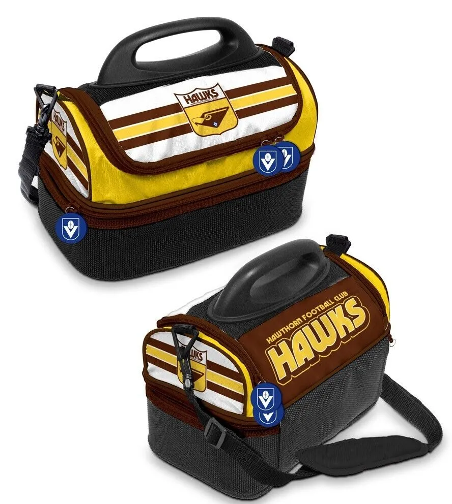 AFL Retro Dome Cooler Bag - Hawthorn Hawks - Insulated - Lunch Box