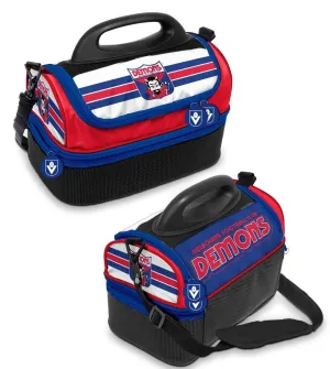 AFL Retro Dome Cooler Bag - Melbourne Demons - Insulated - Lunch Box