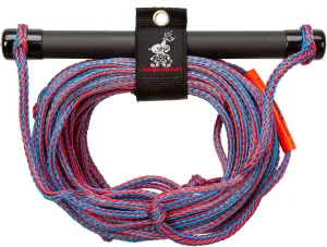 Airhead Water Ski Rope with Rubber Handle, 1 Section, 75-Feet