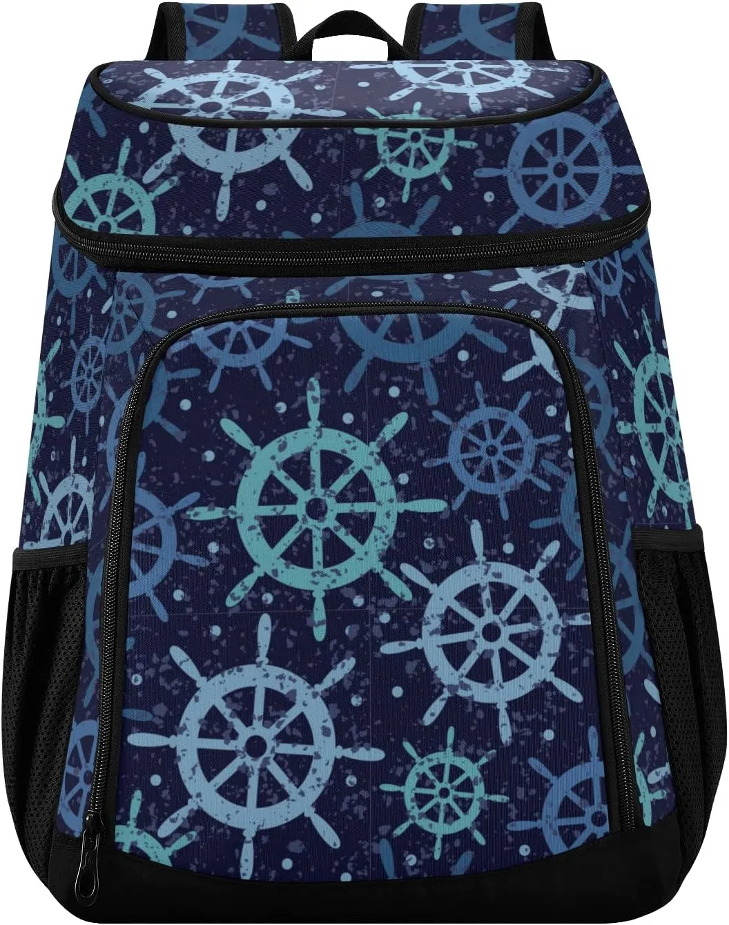 ALAZA Cooler Backpack Reusable Insulated Lunch Bag with Adjustable Shoulder Strap for Women Men Picnic Work College Hiking Camping Office Beach