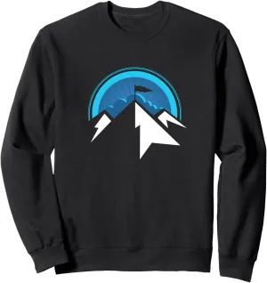 ALPINE SUNRISE MOUNTAIN CLIMBING LIFE Sweatshirt